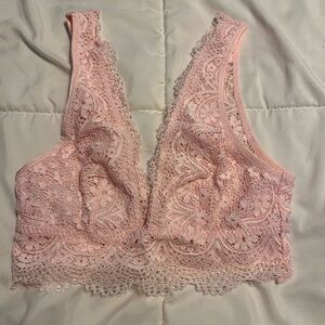 Pink Victoria’s Secret Lace Bralette
